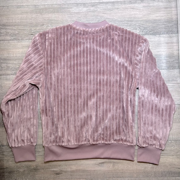 adidas Originals adicolor Contempo boyfriend fit sweatshirt in purple. Size xs - Picture 7 of 7